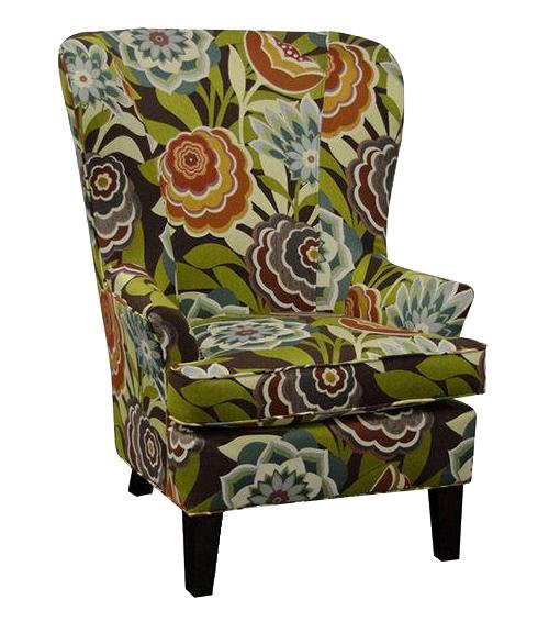 England 4530/AL /N Series 1311980 Wing Chair with Contemporary Style